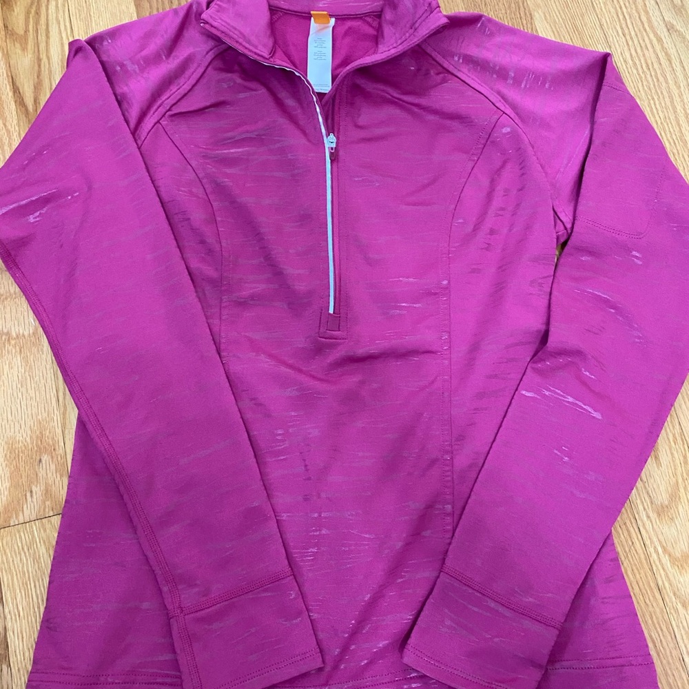 Lucy Purple Quarter-Zip Pullover